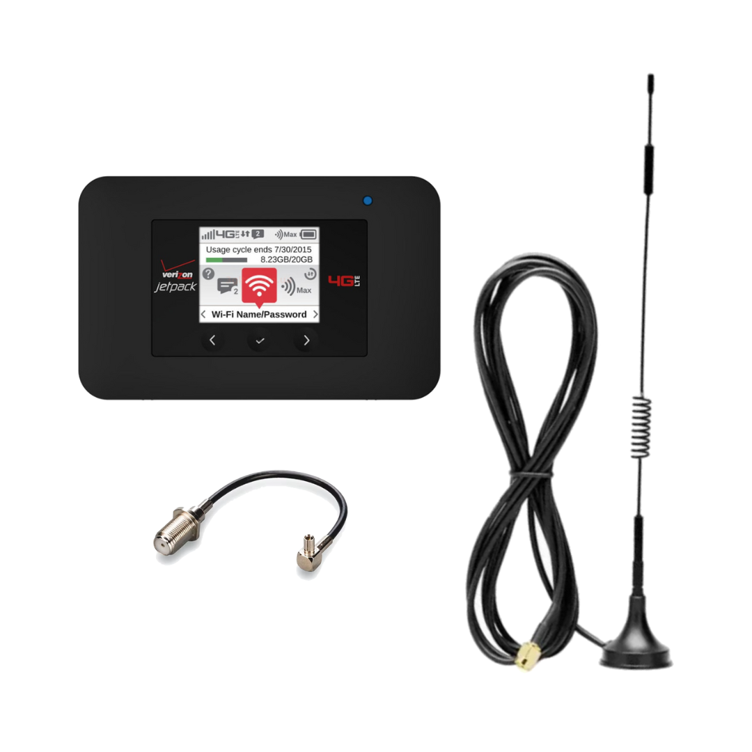Інтернет комплект для поїздок за кордон роутер Netgear Jetpack AC791L та автомобільна антена 3G/4G