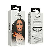 Чорний БДСМ чокер Bedroom Fantasies Kitty Choker