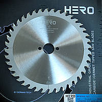 HERO Пила 160х2,2x1,6х20 мм 40z по дереву