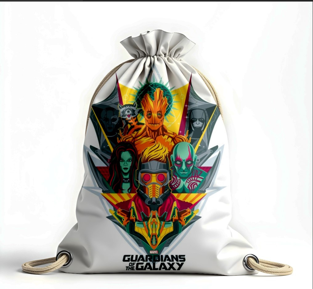 Рюкзак мішок "Марвел MARVEL вартові галактик постер", фото 1