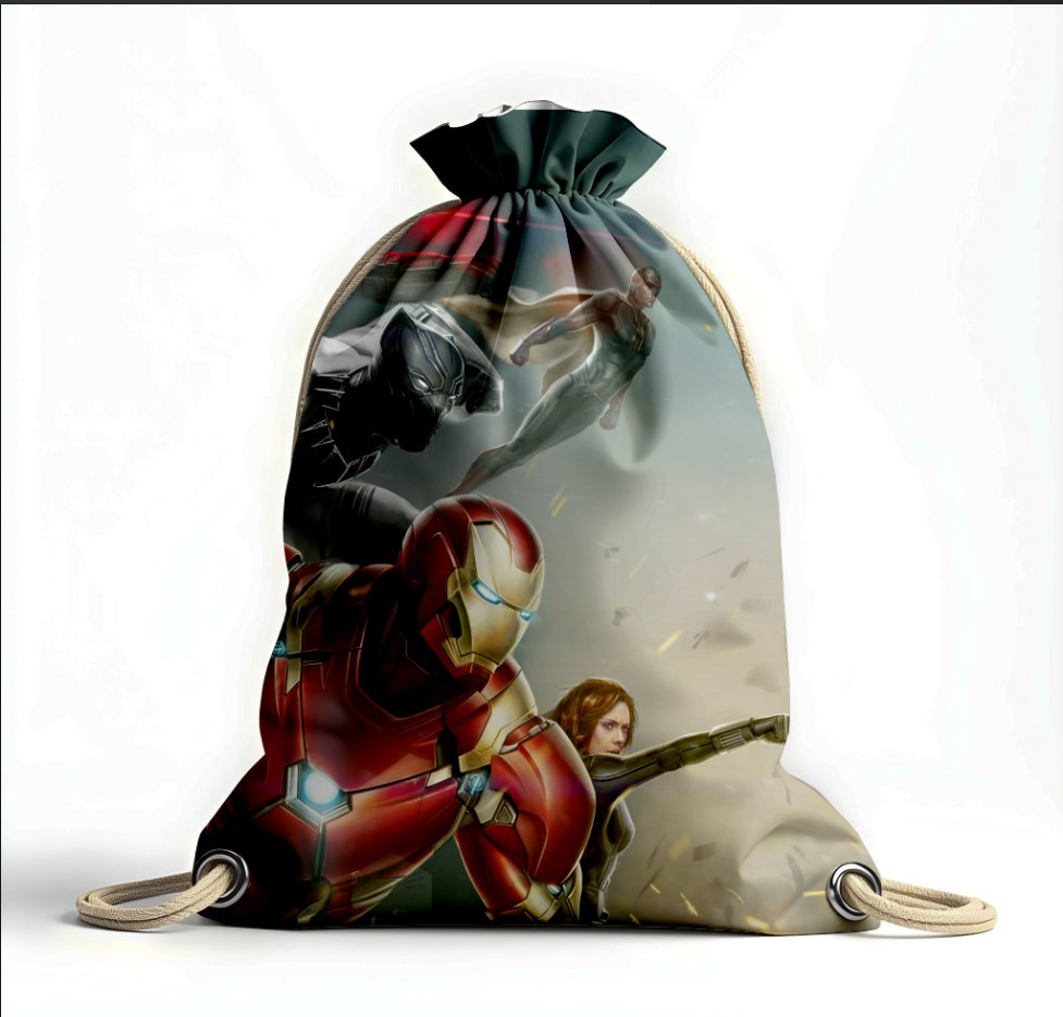 Рюкзак мішок "Марвел MARVEL битва", фото 1