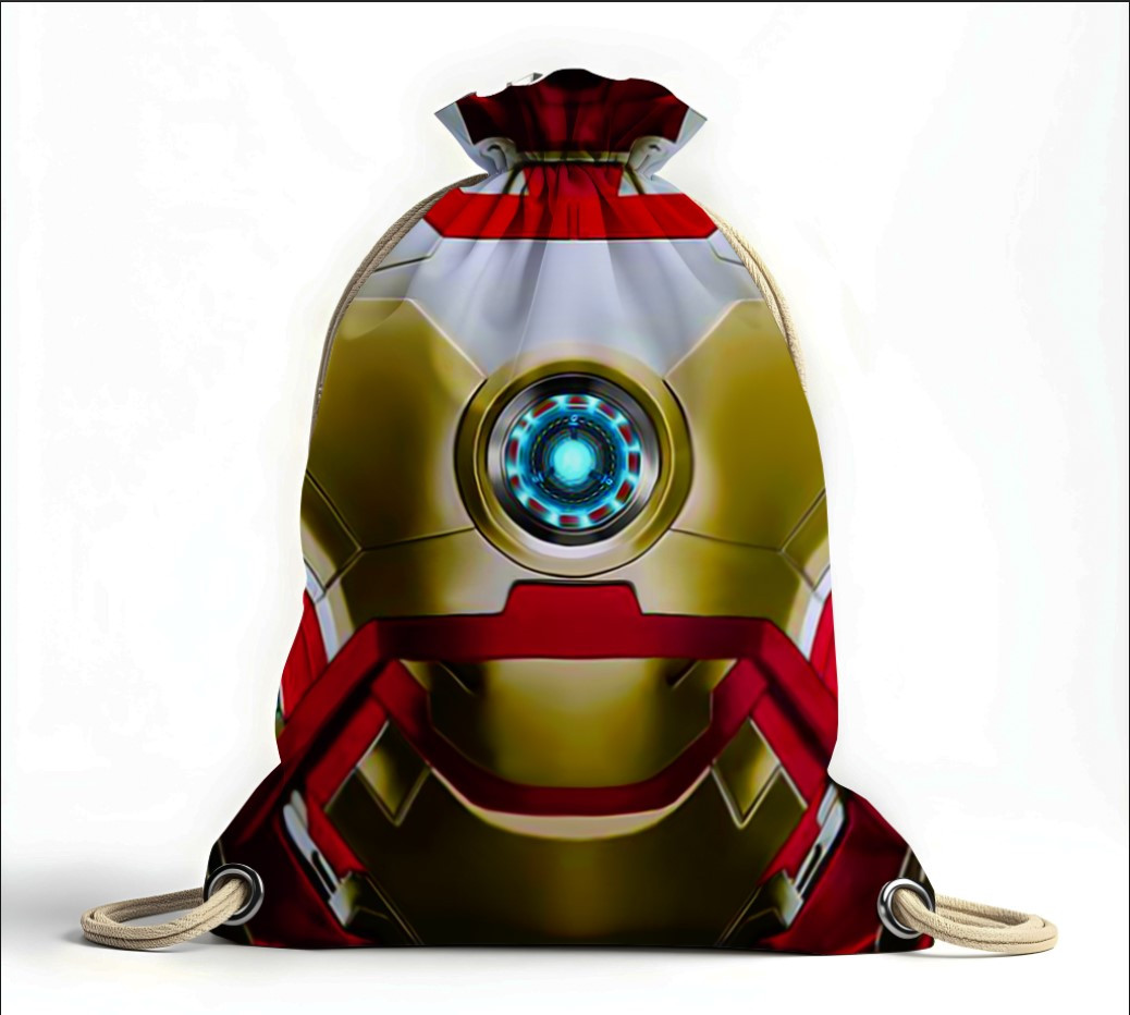 Рюкзак мішок "Марвел MARVEL айронмен залізна людина броня костюм", фото 1