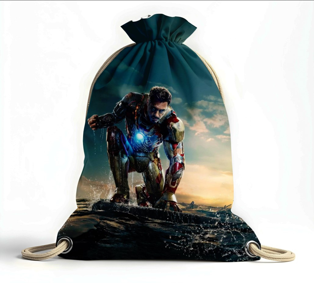 Рюкзак мішок "Марвел MARVEL айронмен залізна людина 1", фото 1