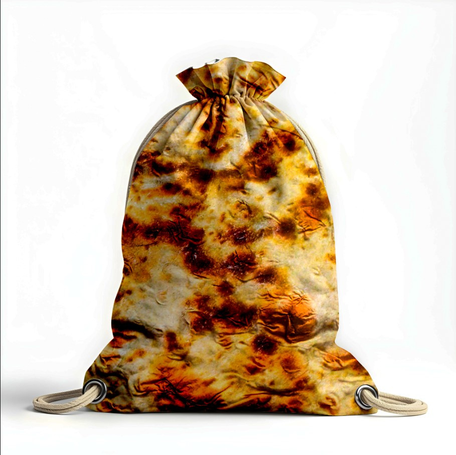 Рюкзак мішок "Лаваш хліб текстура 5", фото 1