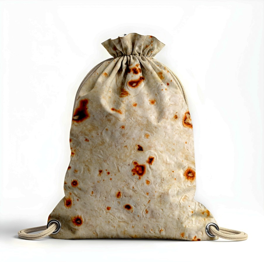 Рюкзак мішок "Лаваш хліб текстура 2", фото 1