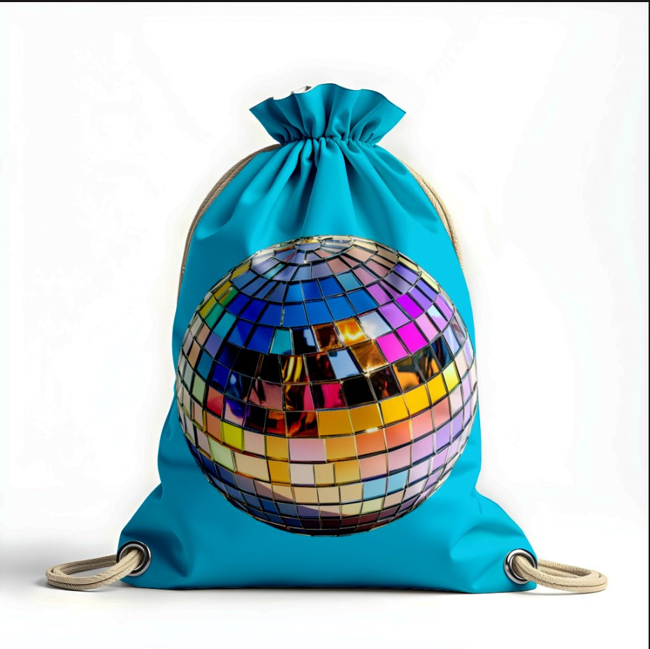 Рюкзак мішок "Диско куля танці", фото 1
