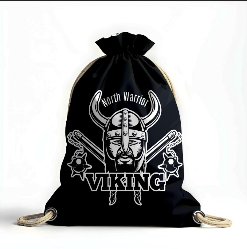 Рюкзак мішок "Вікінг арт шолом чоловік воїн", фото 1