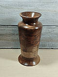 Ваза для сухоцвітів та декору .Горіх, фото 4