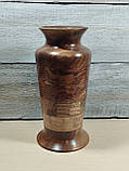 Ваза для сухоцвітів та декору .Горіх, фото 6