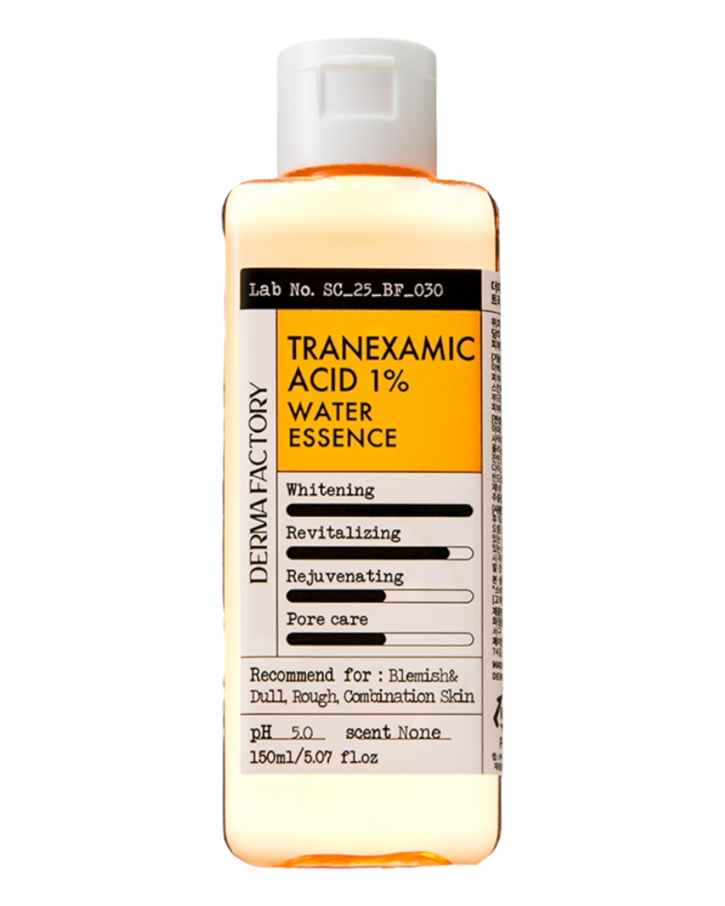 Освітлююча есенція Derma Factory Tranexamic Acid 1% Water Essence 150 мл з транексамовою кислотою 1%