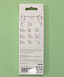 Кабель USB на USB type-C Data, 3А, довжина 1 метр, білий, фото 3