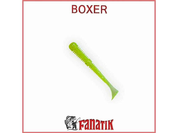 Приманка силіконова риболовна Boxer 2 (50 мм) колір 024 (10шт. в уп. ) ТМ FANATIK FG, фото 1