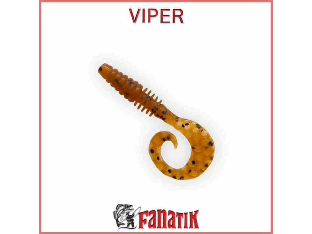 Приманка силіконова риболовна Viper 2,9 (73,6 мм) колір 002 (8шт. в уп. ) ТМ FANATIK FG