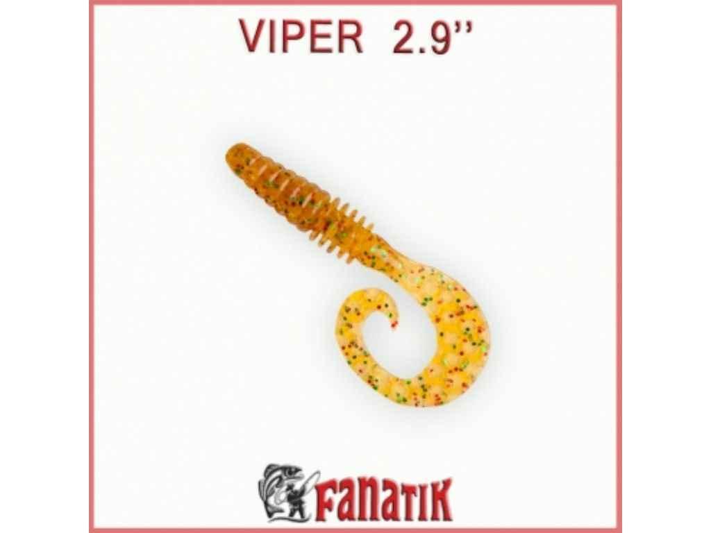 Приманка силіконова риболовна Viper 2,9 (73,6 мм) кол.009 (8штуп) арт.00929V ТМ FANATIK FG