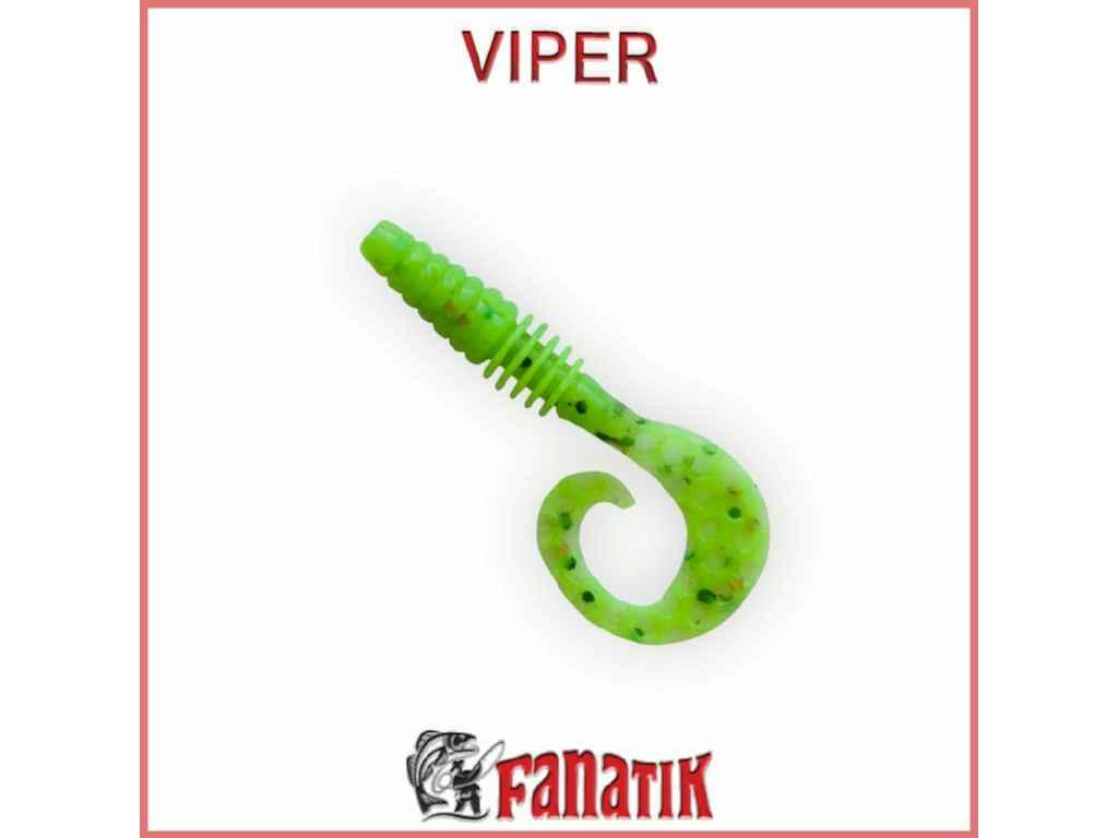 Приманка силіконова риболовна Viper 2,9 (73,6 мм) колір 020 (8шт. в уп. ) ТМ FANATIK FG