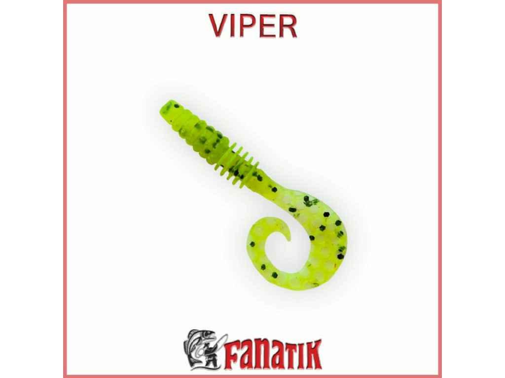 Приманка силіконова риболовна Viper 2,9 (73,6 мм) колір 022 (8шт. в уп. ) ТМ FANATIK FG