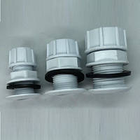 Відведення з бака в зборі 1″ (32 мм) Врізка в бак «SantehPlast»