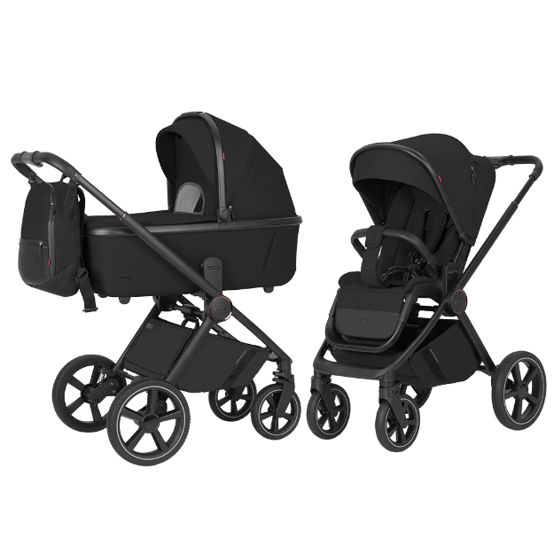 Коляска дитяча 2 в 1 Carrello Ultimo CRL-6528 Sable Black 2025