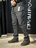 Чоловічі Штани польовийні VANGUARD Dewspo сірі без утеплення з водовідштовхувальним просоченням ТМ, фото 4