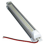 LED світильник T8 12-48V 66LED з вимикачем, для меблів та авто, фото 6