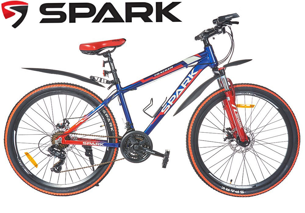 Велосипед гірський 26 SPARK TRACKER алюміній, рама 15"