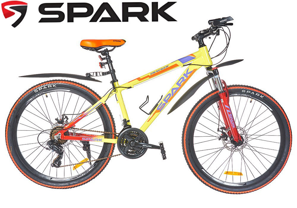 Велосипед гірський 26 SPARK TRACKER алюміній, рама 15"