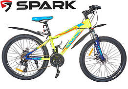 Велосипед підлітковий 24 SPARK TRACKER алюмінієва рама 13"