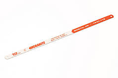 Полотно для металу GRANITE Bimetal одностороннє М2 300х12.5х0.62 мм/18х1" 6 шт 14-01-118