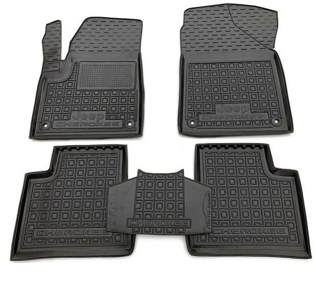 Кілімки салону Jeep Cherokee 2013 — (KL) "Avto-Gum" 11812, фото 1