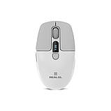 Мишка REAL-EL RM-480W Wireless/Bluetooth White (EL123200050), фото 4