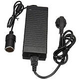 Блок живлення, мережевий адаптер 220В на 12В 15А з гніздом прикурювача, фото 2