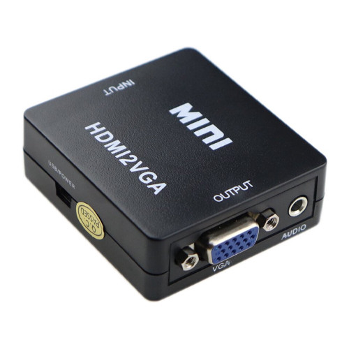 Конвертер HDMI – VGA, відео, аудіо, 1080p
