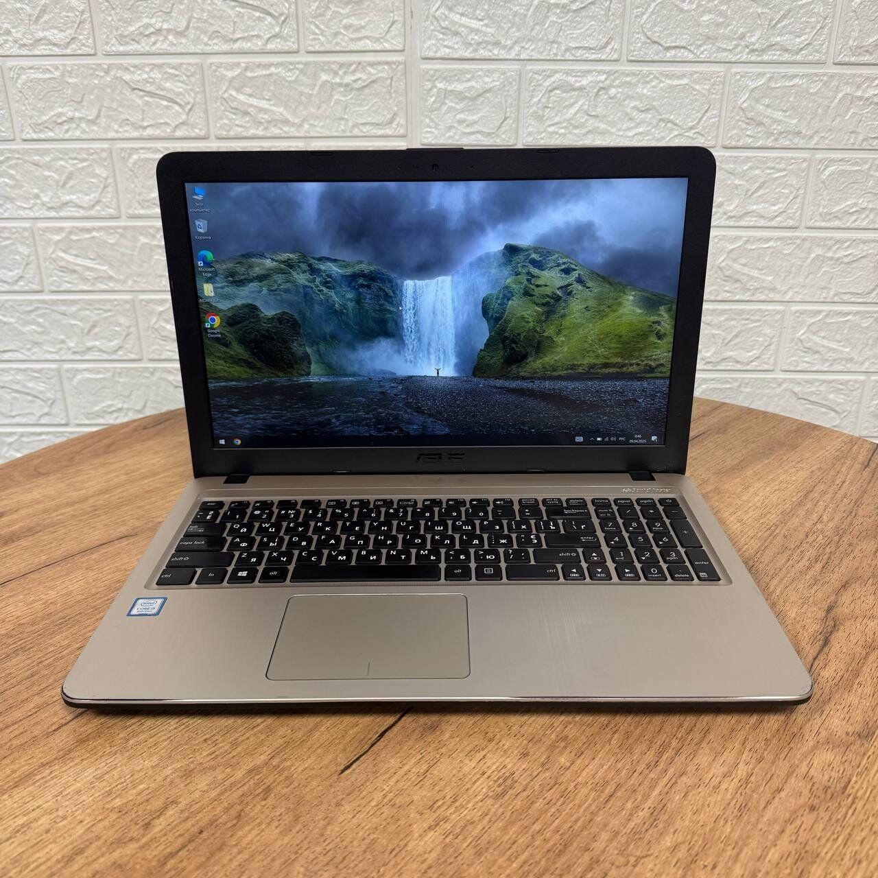 Б/в Ноутбук Б-клас Asus VivoBook X540UAR 15.6" 1920x1080| Core i5-8250U| 8 GB RAM| 256 GB SSD| UHD 620