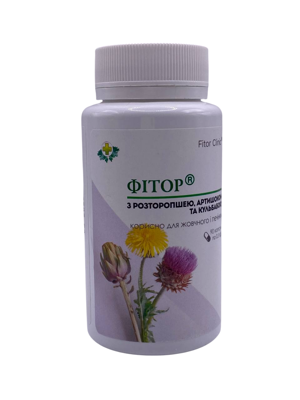 Фітор з розторопшею артишоком і кульбабою 90 капсул Фіторія