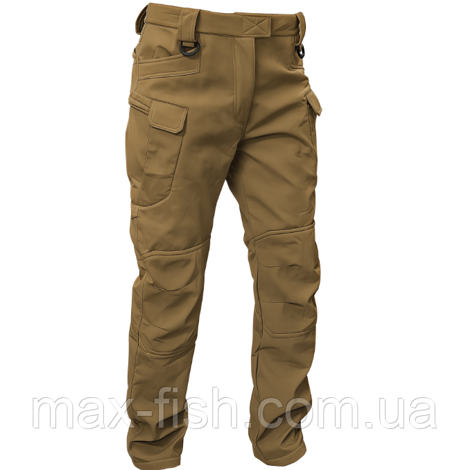 Штани Dewspo без утеплення TACTICAL VANGUARD Пісок Койот Дюспо Розмір L, фото 1