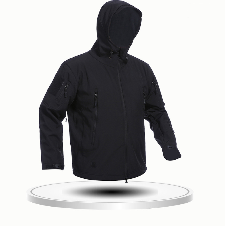 Куртка Dewspo без утеплення TACTICAL VANGUARD Чорний Дюспо Розмір L
