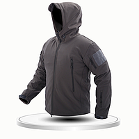 Куртка Dewspo без утеплення TACTICAL VANGUARD Сірий Дюспо Розмір L