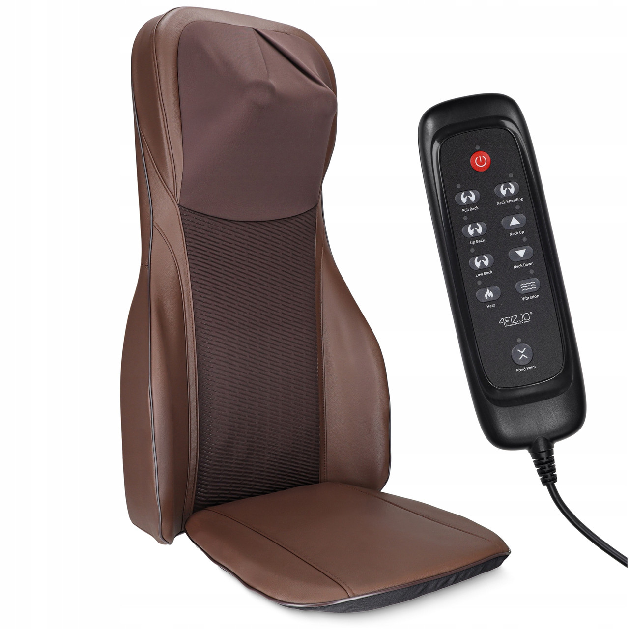 Масажна накидка 4FIZJO Ultra багатофункціональна, з підігрівом Brown (P-5905973404105)