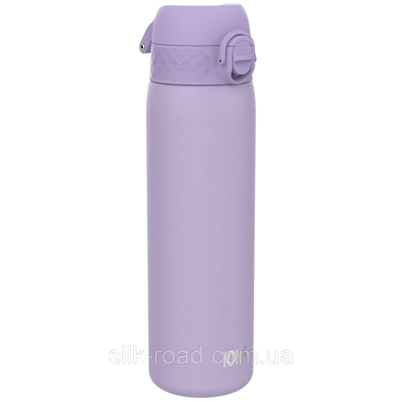 Пляшка для води металів ION8 600 мл. Stainless Steel , Light Purple