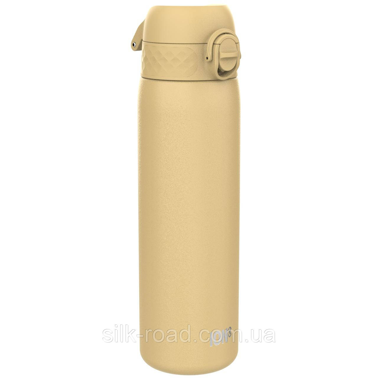 Пляшка для води металів ION8 600 мл. Stainless Steel , Desert