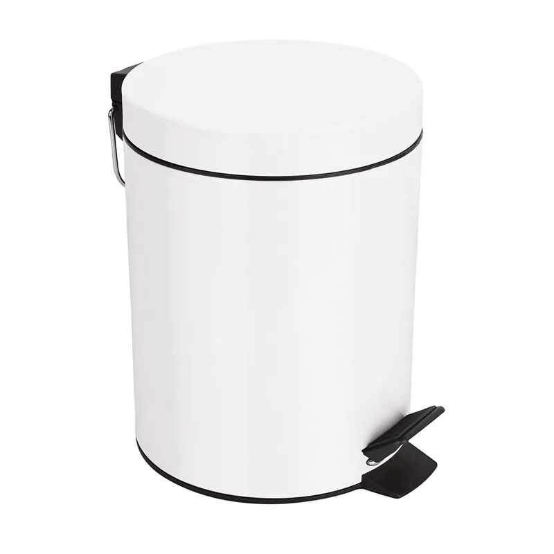 Відро для сміття 3 л Zerix Strong MB0103 White (ZX4622), фото 1
