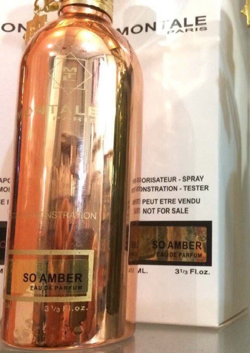 Тестер парфумована вода унісекс Montale So Amber ( Монталь з Амбер) 100 мл