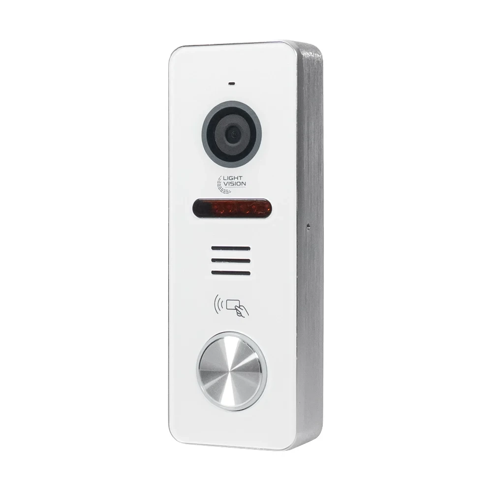 Відеопанель Light Vision RIO FHD(RF) Silver зі зчитувачем Mifare (82-00222)
