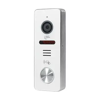 Відеопанель Light Vision RIO FHD(RF) Silver зі зчитувачем Mifare (82-00222)