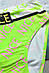 Купальник підлітковий салатового кольору з принтом 200405M, фото 3