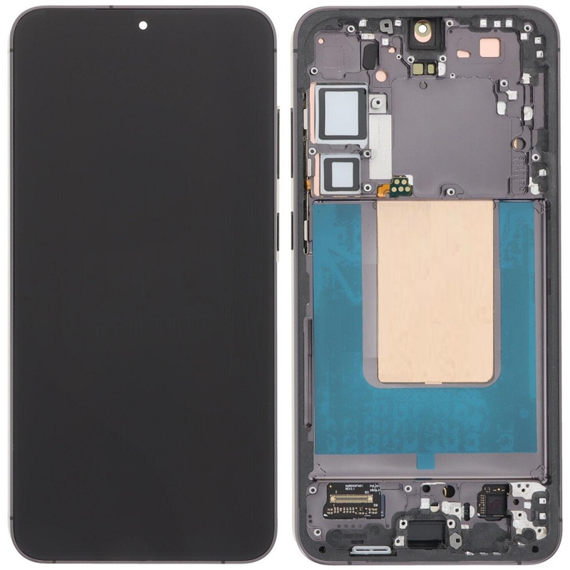 Дисплей Samsung SM-S926 Galaxy S24 Plus 5G (2024) у зборі з сенсором і рамкою service orig