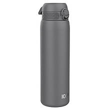 Пляшка для води металів ION8 1200 мл. Stainless Steel , Grey