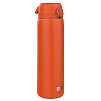 Пляшка для води металів ION8 1200 мл. Stainless Steel , Hearty Orange