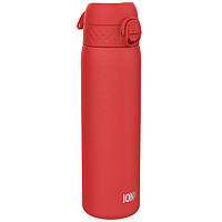 Пляшка для води металів ION8 600 мл. Stainless Steel , Red
