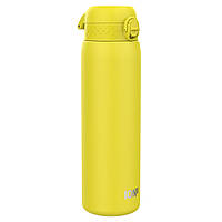 Пляшка для води металів ION8 1200 мл. Stainless Steel , Yellow